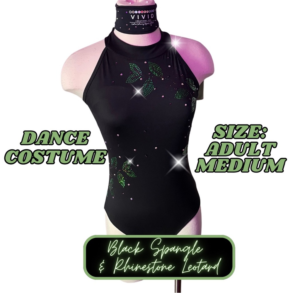 ModLatBal Women’s lace back snap neck halter leotard